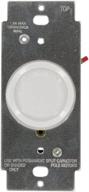 🔳 leviton 6639-10z trimatron 1.5a rotary quiet fan speed control: adjustable control switch for whisper-quiet fan operation in white/ivory/light almond logo