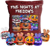 🐻 five nights game plush pillow - cute throw pillow stuffed toy - bear pizza dolls - 50x36cm size - perfect for sofa bed - ideal gift for teen girls/boys logo