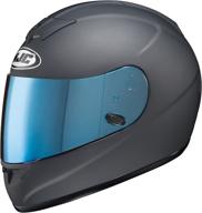 hjc accessories hj-09 shield - rst mirror blue compatible with ac-12, cl-15, cl-16, cl-17, cl-sp, cs-r1, cs-r2, fs-10, fs-15, is-16, fg-15 logo