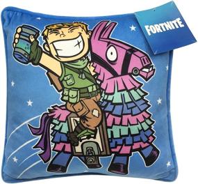 img 4 attached to 🎮 Fortnite Ranger & Llama Decorative Pillow Cover - Super Soft Bedding – Official Fortnite Product