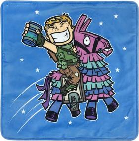 img 3 attached to 🎮 Fortnite Ranger & Llama Decorative Pillow Cover - Super Soft Bedding – Official Fortnite Product