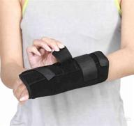 img 1 attached to Wrist Sleep 🌙 Support Brace for Nighttime Comfort review by Jessica Lewis