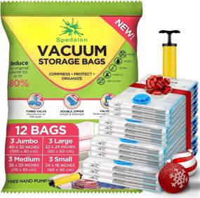 img 4 attached to Vacuum Storage Bags ReUsable Blankets