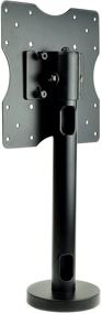 img 3 attached to 🖥️ Secure Desktop Mount by Master Mounts 3522 - Swivel, Screw-Down, Fits Most TVs up to 50" VESA 100x100 200x200 (Black)