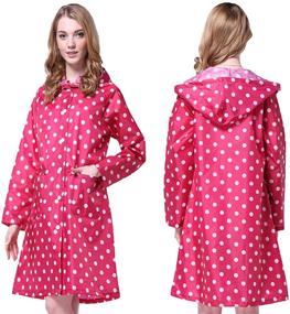 img 1 attached to Trinny Womens Waterproof Raincoat Rainwear