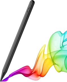 img 4 attached to ✏️ Highly Compatible Stylus Pencil for iPad 9th & 8th Gen, iPad Pro 12.9/11 (2021), iPad Air 4th &3rd Gen, and More - Black [Tilt Creative]