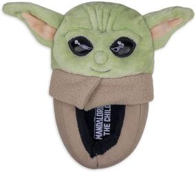 img 4 attached to Star Mandalorian Child Toddler Slippers Boys' Shoes