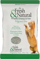 🐱 fresh & natural cat litter: the ultimate choice for cleanliness and odor control logo