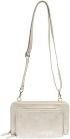 img 2 attached to Chic & Versatile: Joy Susan Convertible Wristlet Chambray - Women's Handbags, Wallets, and Wristlets