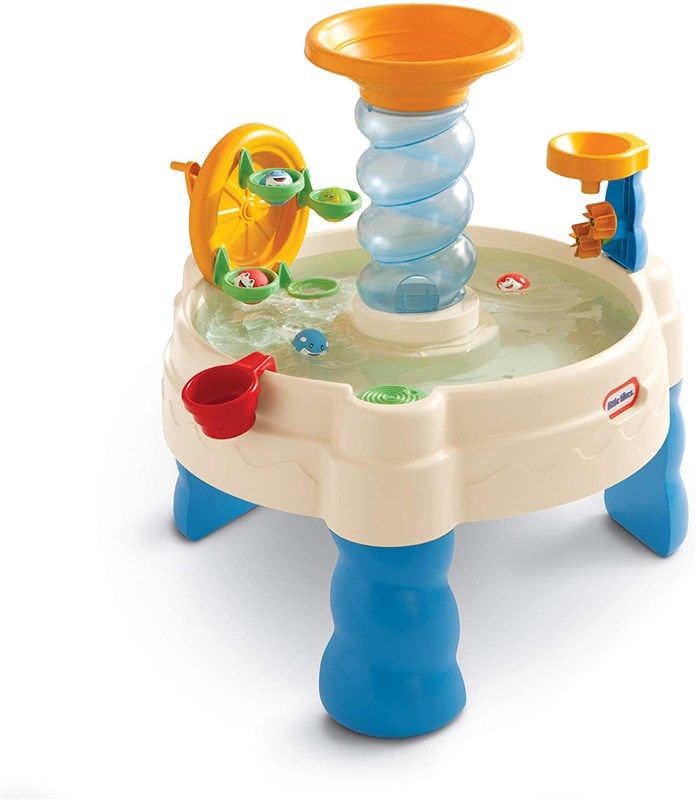 little tikes spiralin waterpark table 로고