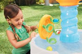 img 3 attached to 🌊 Interactive Spiralin Waterpark Table for Endless Fun: Little Tikes Delight!