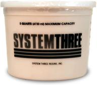 🪵 enhance your woodworking projects with system three 3110s47 brown wood flour, 5 quart tub logo