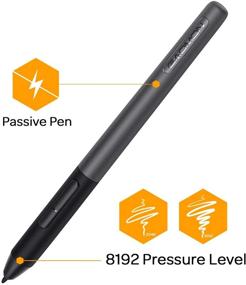 img 2 attached to 🎨 GAOMON PD1161: Tilt-Support Graphics Pen Display with HD IPS, 8192 Levels, 8 Shortcuts, and Battery-Free AP50 Stylus