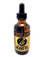 honest amish classic beard oil: 2-ounce bottle for nurturing your beard logo