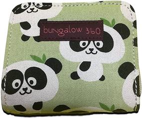 img 4 attached to 👛 Бумажник Bungalow 360 для женщин с молнией - сумки и кошельки