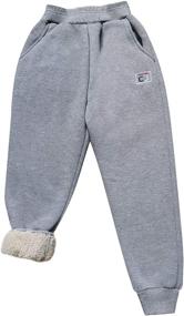 img 3 attached to 👖 AMEBELLE Winter Elastic Boys' Sweatpants 0339 in Black02 – Optimized for SEO