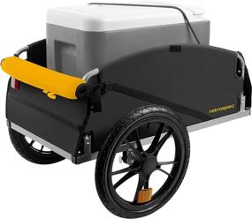 img 1 attached to 🚲 Ultimate Transportation Solution: Retrospec Rover Hauler Cargo Bike Trailer