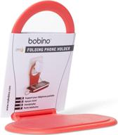 📱 red stylish minimalist charging shelf - bobino phone holder logo