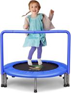 🌈 fun and safe bcan foldable trampoline for active toddlers | rebounder for indoor and outdoor play логотип