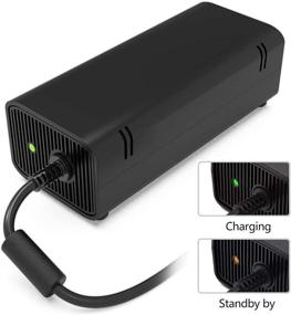img 2 attached to 💡 YCCSKY Xbox 360 Slim Power Supply AC Adapter Brick Charger with Cable - Optimized for Enhanced Performance