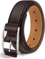 genuine leather dress jeans men's belts: bulliant accessories that exude style logo