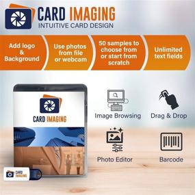 img 1 attached to 🔮 Enhance ID Card Printing Efficiency with Magicard 300 Dual Sided Printer & Supplies Bundle