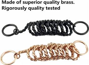 img 1 attached to Metal Snake Chain Dog Choke Collar by Cilkus - Puppy Pet Show Slip Collar for Training & Walking (4mm45cm/18, Rose Gold)