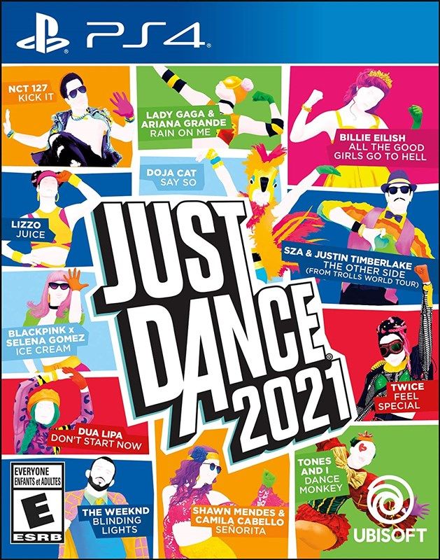 just dance 2021 playstation 4 standard 로고
