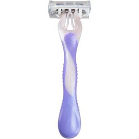 img 1 attached to 🪒 Schick Quattro for Women Sensitive Skin Disposable Razors, Pack of 3