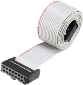 img 4 attached to Uxcell Flexible Ribbon Jumper 2 54Mm Industrial Electrical for Wiring & Connecting