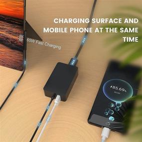 img 3 attached to ⚡ Efficient Surface Charging: Compatible with Microsoft Tablets, Works Seamlessly