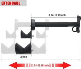 img 1 attached to Горизонтальное настенное крепление для велосипеда ROADGIVE