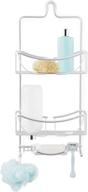 🛁 organize your bathroom in style with better living products 13632 venus 3-tier shower caddy in grey logo