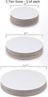 cake boards circles inches disposables logo
