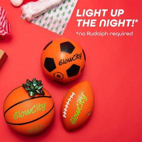 img 2 attached to 🏀 Illuminating Fun: GlowCity Variety Pack Sports Balls Illuminate Your Game