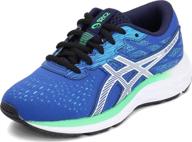 👟 asics girls gel excite little orchid: vibrant athletic shoes for girls logo