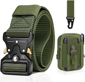 img 4 attached to 🔒 Ultimate Tactical BESTKEE Buckle: Military-Grade Quick Release Men's Accessories and Belts