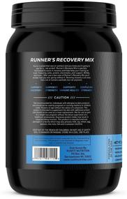img 2 attached to Runner's Recovery Mix: Protein, Carbs, Electrolytes & More for Fast Muscle, Bone & Joint Recovery - Cinnamon Vanilla Flavor - 2 lbs