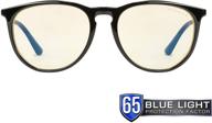 👓 gunnar optiks men-00101 gaming and computer eyewear/menlo – patented lens, reduce digital eye strain, block 65% of harmful blue light – amber lens – pc/mac/linux: enhance visual comfort and protection logo