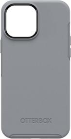 img 2 attached to Resilience Grey - OtterBox Symmetry Series Case for iPhone 13 Pro Max & iPhone 12 Pro Max