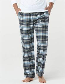 img 1 attached to 👕 CQR Pajamas: Premium Cotton Lounge Flannel Men's Clothing for Ultimate Sleep & Relaxation