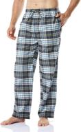 👕 cqr pajamas: premium cotton lounge flannel men's clothing for ultimate sleep & relaxation logo