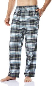 img 4 attached to 👕 CQR Pajamas: Premium Cotton Lounge Flannel Men's Clothing for Ultimate Sleep & Relaxation