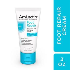 img 3 attached to 👣 AmLactin Foot Repair Cream Therapy - 3 Oz Tube, Foot Cream for Dry and Cracked Heels