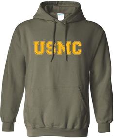 img 1 attached to Zerogravitee Athletic Adult Hooded Sweatshirt Men's Clothing and Active