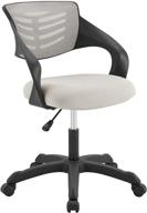 modway eei 3041 blk thrive office chair furniture logo