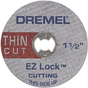 img 4 attached to 🪚 Dremel EZ409 1.5-Inch EZ Lock Thin Cut Wheel - Silver