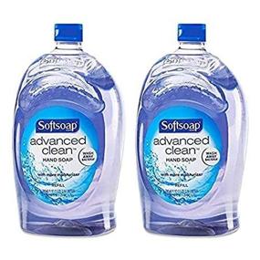 img 1 attached to 🧼 Softsoap Brand Clear Hand Soap Refill: Value Pack of Two 80-Ounce Bottles