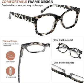 img 3 attached to 👓 Eyekepper Vintage Ladies Reading Glasses for Women - Designer Readers