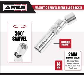 img 2 attached to ARES 11000 14Mm Magnetic Swivel Socket